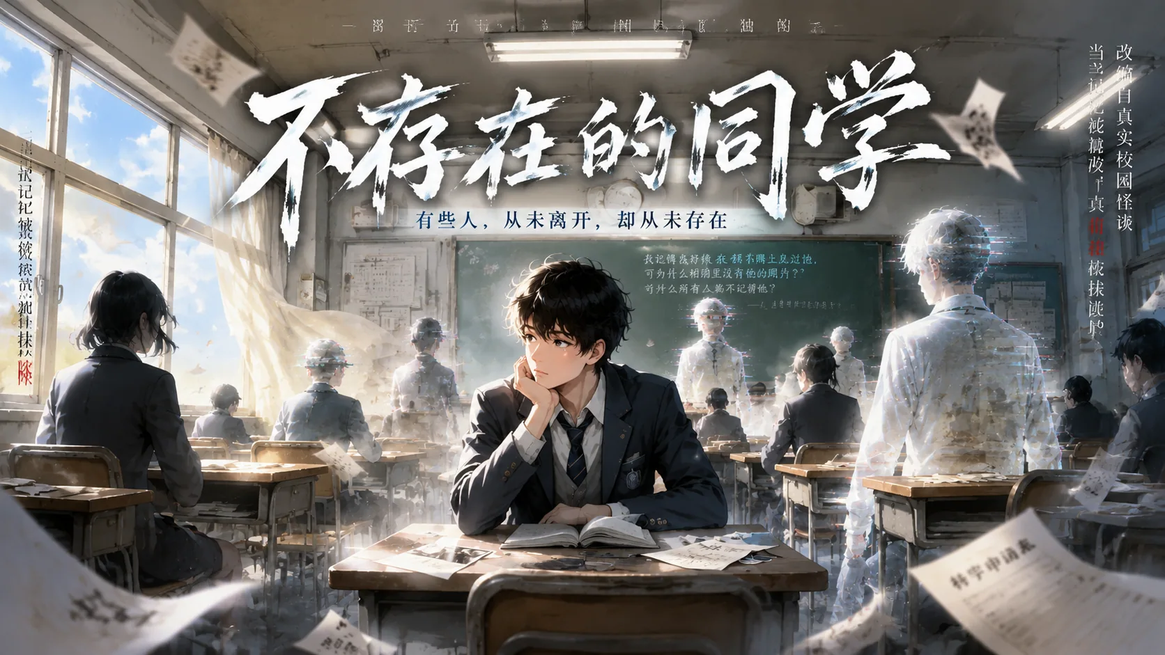 灵境AI漫剧《不存在的同学》